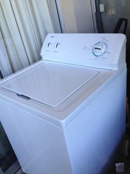 excellent-condition washing machine and dryer, for $300 3
