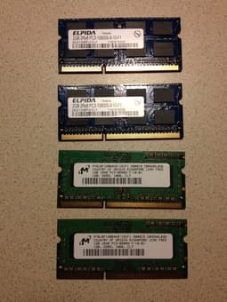 1-2GB RAM - $2-5 each 1