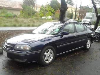 2001, Chevrolet impala, deep-blue, 138Kmiles, v6 3.8L, $2700 1