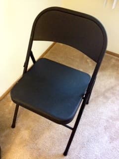 Moving Sale: Chairs, Floor uplight, Clothes Rack 1