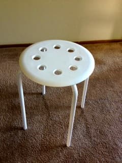 Moving Sale: Chairs, Floor uplight, Clothes Rack 2