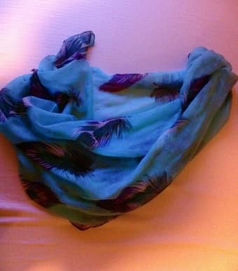 Vibrant summer scarf $5 1