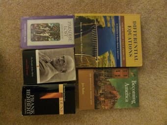 Old textbooks / iHUM books for $5 obo 1