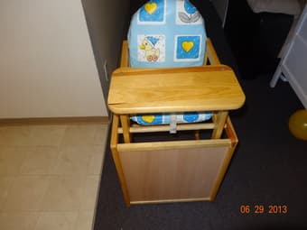 Convertible High Chair/Toddler Chair and Table 1