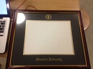 Stanford University Diploma Frame--$100 2