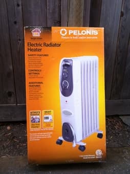 Pelonis electric radiator heater 1