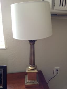 Antique Lamp and Lampshade for Sale! - $25 1