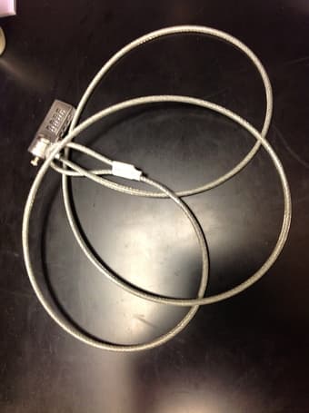 Computer lock cable 1