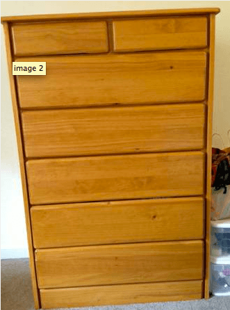 Solid Pine Dresser- $100 2