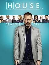 DVD Player and Complete Season 6 House DVDs-$25 2