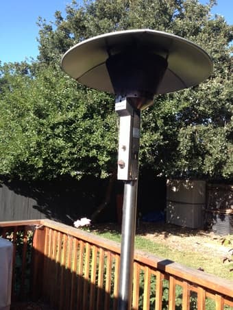 Patio heater 3