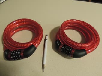2 units of brand-new bicycle locker $7 each 3