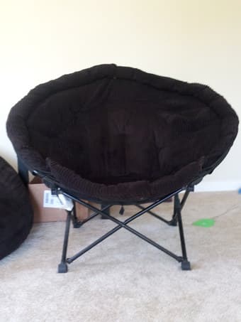 Black Soft Chair - $25 1