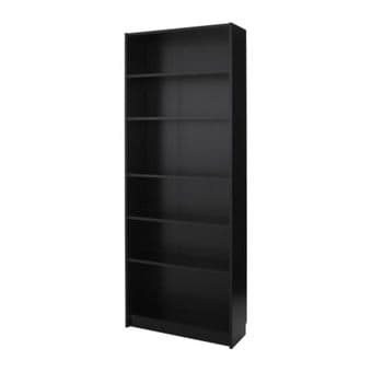 Ikea Billy Black Bookcase 1
