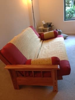 Cherry Futon (Mattress and Frame) 1
