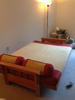 Cherry Futon (Mattress and Frame) 2
