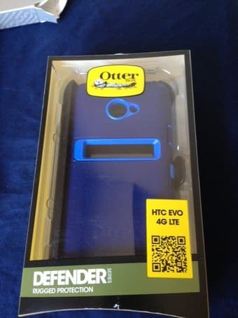 Otterbox Blue Defender Case, Rugged Protection for HTC Evo 4G LTE $25 1