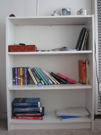 IKEA 4 drawer chest + bookshelf + chair + bike 2