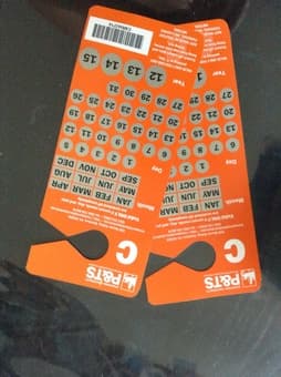 C parking permits for Stanford, 5$ each 1