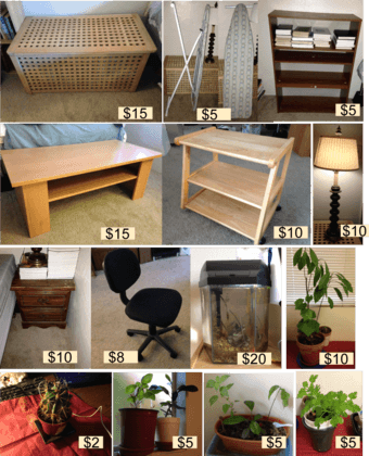 Moving sale 1
