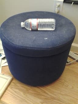Moving out sale: closet organizer, footstool, picture frames 3