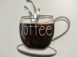 coffee maker,shower hanger,coffee wall decor 3