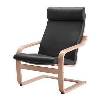 Like New Leather Poang Chair ($80) 1