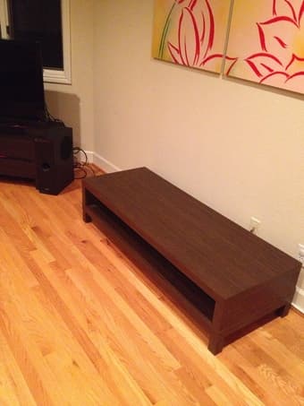 Great TV stand or coffee table. $35 1