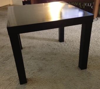 Moving sale - dinging table, chair, and side table 3