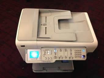 hp photosmart c7280 all in one printer + 4 ink replacements for free 1