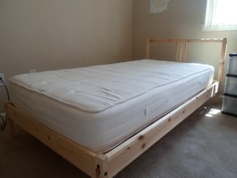 SINGLE BED FRAMES AND MATTRESS FOR SALE 1