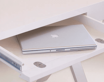 Clean, Simple, Beautiful white desk 3