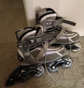 FILA rollerblades, woman 8.5, good as new $40 (nighthawk c5) 1