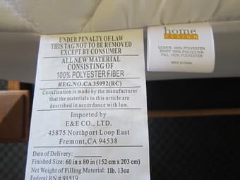 Home Design Mattress protector/pad - $10 2