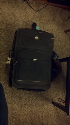Luggage, kitchen items, DVDs, Bedding, etc 1