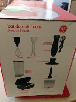 GE Immersion Blender - 8 piece set -  chopper and whisk - $ 15 only !! 3