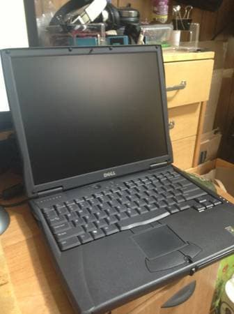 Dell Latitude PP01L Laptop Notebook with Windows XP Pro - $65 1
