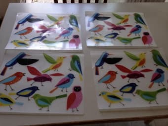 Tablecloth, table place mats, coasters 2