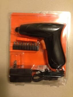 Ikea Electric Screwdriver Set - never used - only $ 8 1