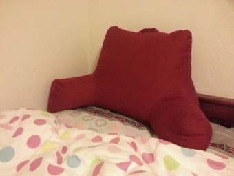 Cute Bed Cushion with Arms 2