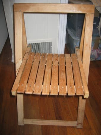 Wooden chairs 1