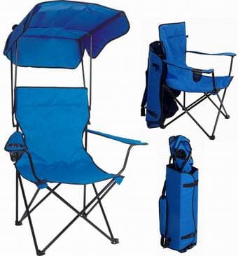 BRAND NEW folding chair with sunshade $30 1