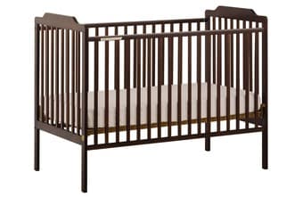 Crib + Mattress + Mattress Pad + 2 Sheets (palo alto) 1