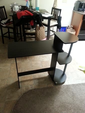 Black Computer Desk 2