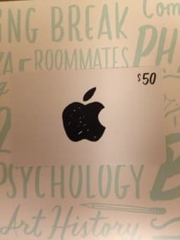 Apple Store Gift Card $45 1