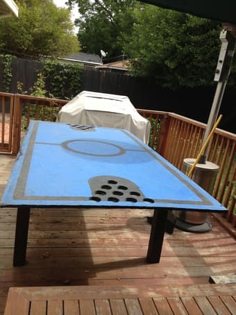 Custom beer pong table 1