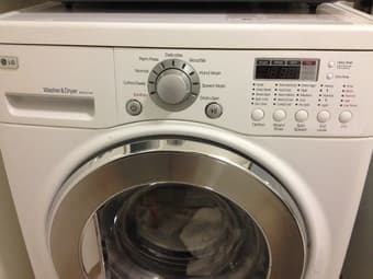 LG WM3431HW Washer & Dryer, Like new, $370 only 1