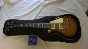 Electric guitar and amplifier 1