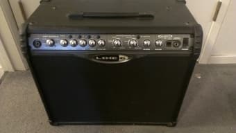 Electric guitar and amplifier 2