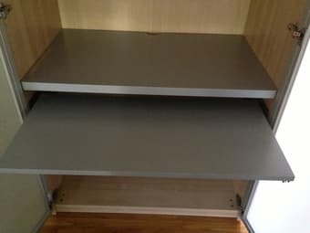 Glass Front Cabinet For Office Use - $200 3